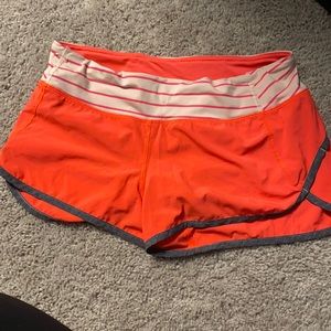 LULULEMON speed shorts